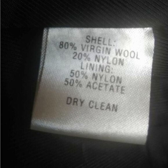 Ann Taylor LOFT Navy Virgin Wool Pea Coat - 6 - Picture 7 of 8